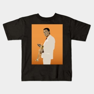 Trumpet Player Kids T-Shirt